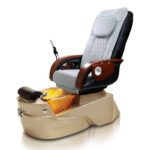 Petra-GX-Pedicure-Spa-Gold-Base-Gold-Bowl-Grey-Chair & A Pedicure Spa Chair & Furniture