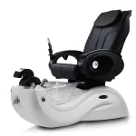 Toepia-Bl-White Pedicure Spa Chair - J & A Pedicure Spa Chair & Furniture Collection