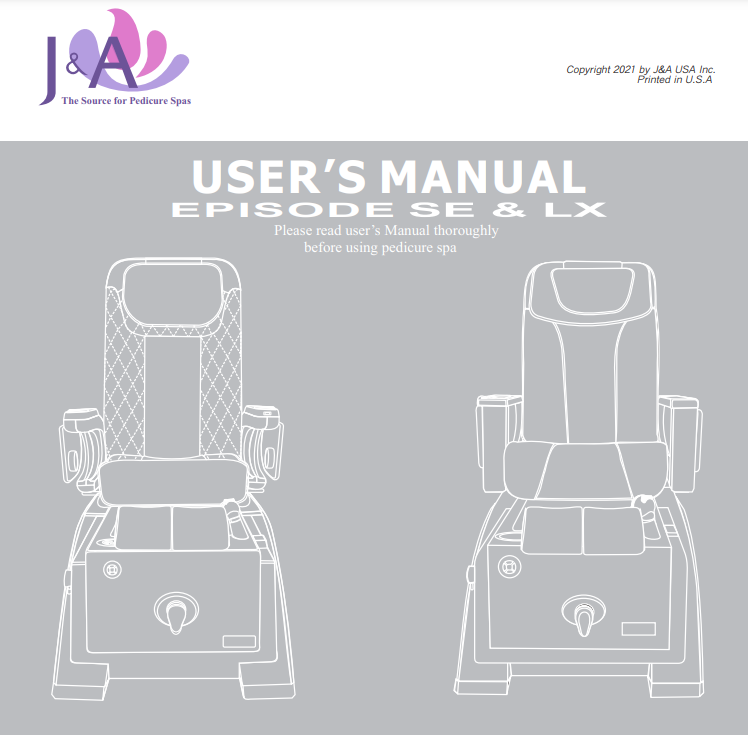 Jausainc Pedicure chairs